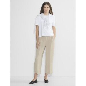 Aritzia The Effortless Pant Cropped Crepette Size 14
